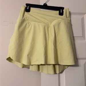 Halara Women's Yellow Athletic Skirt